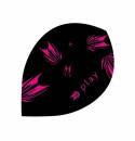 Flight Set (3 Stk.) Pear Polyester schwarz/pink