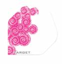 Flight Set (3 Stk.) Standard Polyester wei�/pink