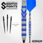 Preview: Gerwyn Price Iceman Blue 90 % Switch Point Steeldarts