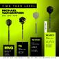Preview: Winmau Steel Tip Dart Set MVG W-Max 90% Switch Point