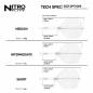 Preview: Red Dragon Nitro Flite – Schaft Weiß & Flight transparent (Form 02)