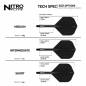 Preview: Red Dragon Nitro Flite – Schaft Schwarz & Flight Schwarz (Form 02)
