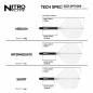 Preview: Red Dragon Nitro Flite – Schaft Schwarz & Flight transparent (Form 02)