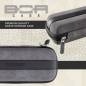 Preview: Dart Tasche Boa grau/hellgrau