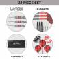 Preview: Steel Dartset Nathan Aspinall Brass 22g 2025