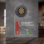 Preview: Sound Insulation Ultimo Ø69 cm for Steel Dartboards – Silencer with Integrated Surround & Catch Ring