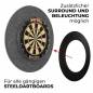 Preview: Sound Insulation Ultimo Ø69 cm for Steel Dartboards – Silencer with Integrated Surround & Catch Ring