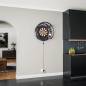 Preview: Target Patterned Notched Surround – Schwarz