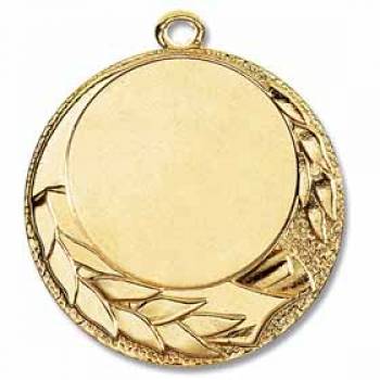 Medaille Siegerkranz ohne Band Gold