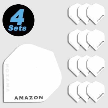 4 Flight Sets (12 pcs) Standard Polyester Extra strong white