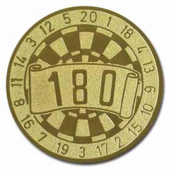 Pokal Emblem Dart 180 Gold