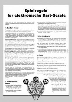 Dart Tournament rules