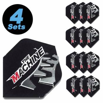 4 Flight Sets (12 Stk) Standard Polyester The Machine James Wade