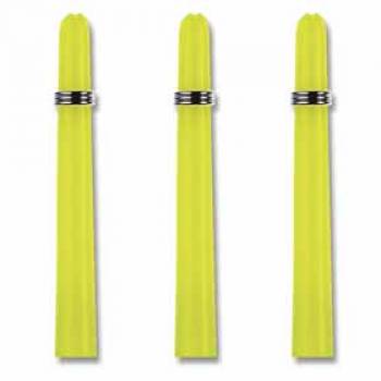 Schaftset M3 Nylon kurz neongelb