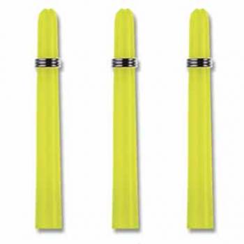 Schaftset M3 Nylon mittel neongelb
