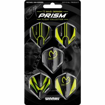 5 Flight Sets (15 pcs) Standard Prism Michael van Gerwen