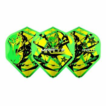 L-Style Flight Set (3 Stk) Standard Mikuru Suzuki neon grün