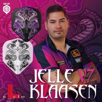 Style Flight Set (3 pcs) Standard Jelle Klaasen v7 L-Flight L1EZ Clear White
