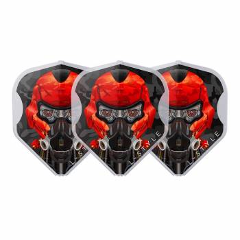 L-Style Flight Set (3 Stk) Standard Berry Van Peer v4 Type L1EZ transparent weiß