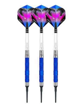 20 g Darts (3 pcs) Peter Wright Euro 11 Element blau Snakebite