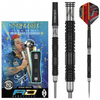 Steel Dartset (3 Stk) Peter Wright Snakebite Double World Champion Special Edition
