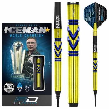 Soft Dartset (3 Stk) Gerwyn "Iceman" Avalanche-Pro Gold