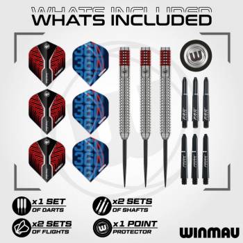 23g Steel Dartset Lewis Cook Team 360