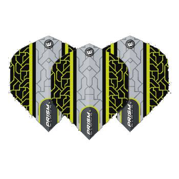 Flight Set Prism Delta black & yellow  02 Winmau