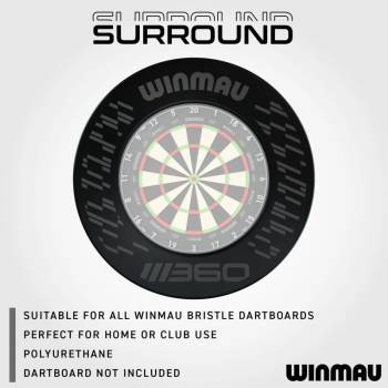 Winmau Blade 360 Aufangring schwarz