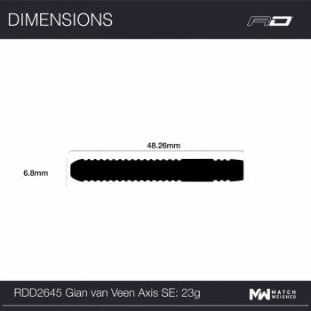 Steel Dartset Gian van Veen Axis S.E.