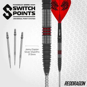 Steel Dartset Jonny Clayton Hiraeth 90% Switch Point Darts