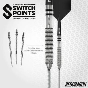 Steel Dartset Gian van Veen Tour Edition 22g