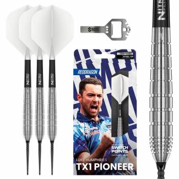 Luke Humphries TX1 Pionieer 90% Tungsten Switch Point Darts