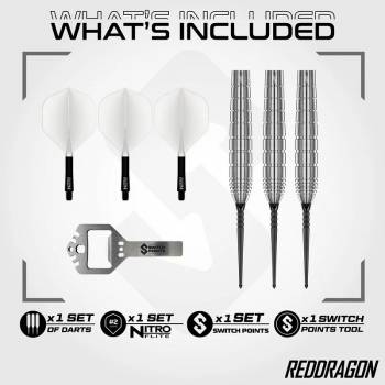 Luke Humphries TX1 Pionieer 90% Tungsten Switch Point Darts