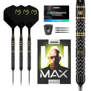 Winmau Steel Tip Dart Set MVG W-Max 90% Switch Point