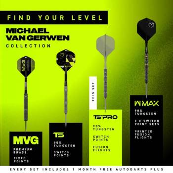 Steel Darts (3 pcs) MvG Ambition