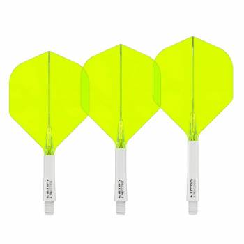 Red Dragon Nitro Flite – Schaft Weiß & Flight Gelb (Form 02)