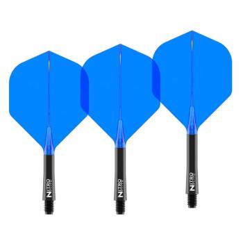 Red Dragon Nitro Flite – Schaft Schwarz & Flight Blau (Form 02)