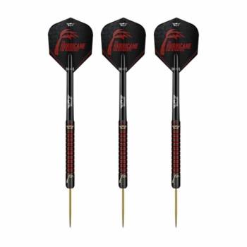 Steel Dartset (3 Stk)  Kim Huybrechts 90% Black Titanium