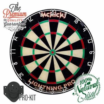 Dartboard McKicks Lighting Pro inklusive Wandhalterung