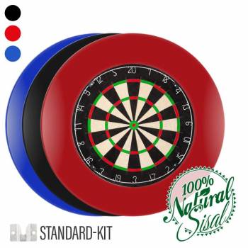 Dartarena Shark Dartboard mit Auffangring