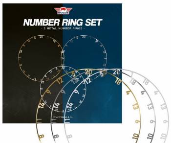 Dartboard Zahlenring Metal Nummern Ring Set 3 Stück