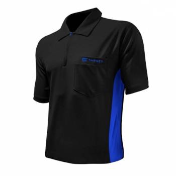 Dart Shirt Hybrid Coolplay schwarz/blau