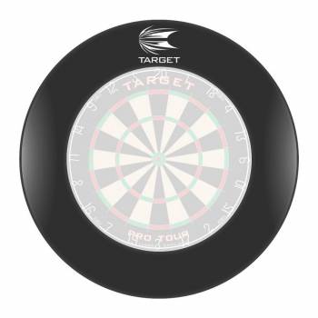 Dart Board Auffangring schwarz