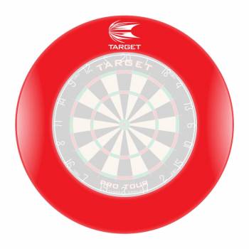 Dart Board Auffangring rot