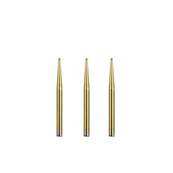 32 mm Wechselspitze Steel (3 Stk) gold