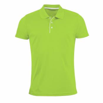 Dartprofi Sport Dartshirt Apfelgrün für Männer