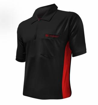 Dart Shirt Coolplay Hybrid schwarz/rot