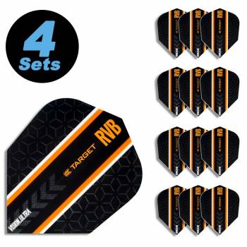 4 Flight Sets (12 Stk) Standard 80% Raymond van Barneveld RVB