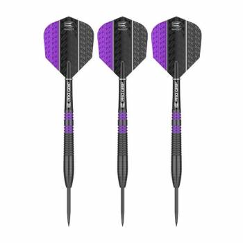 Steel Dartset (3 Stk) Vapor8 black violett edition